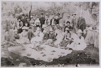 William Lawrence Bragg e la sua famiglia in Australia, fine XIX secolo da Australian Photographer